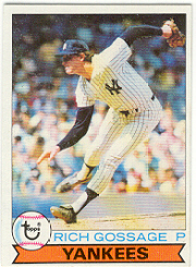 1979 Topps Baseball Cards      225     Goose Gossage